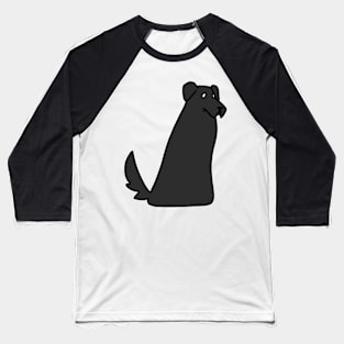 Black Lab Blob Baseball T-Shirt